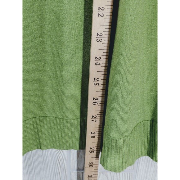 Chico's Women's Green Cardigan Sweater Knit Hephburn Size 2 NWT Free Shipping!! - Picture 3 of 9